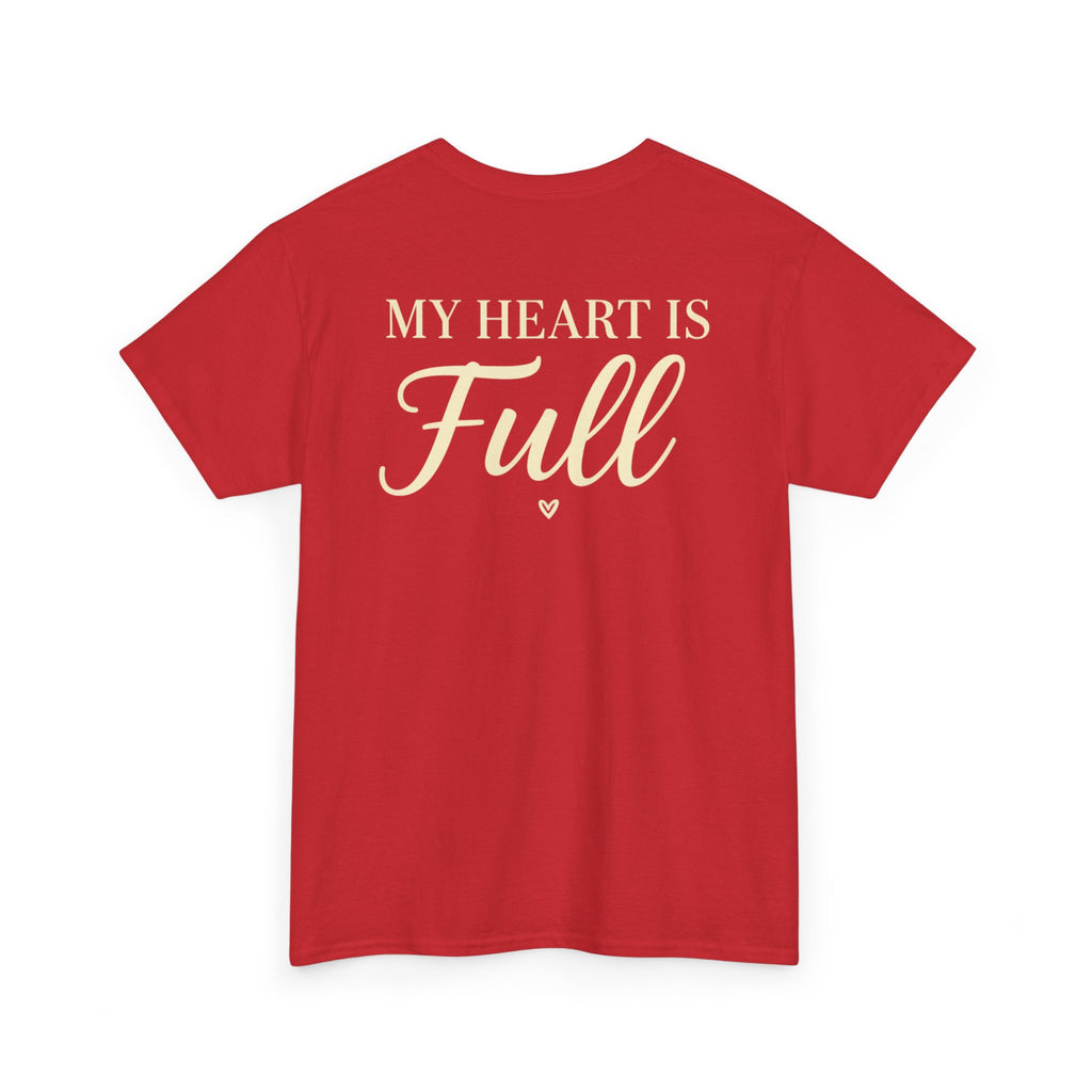 Mom My Guiding Light T‑Shirt — 'My Heart Is Full' Mother's Day Tee