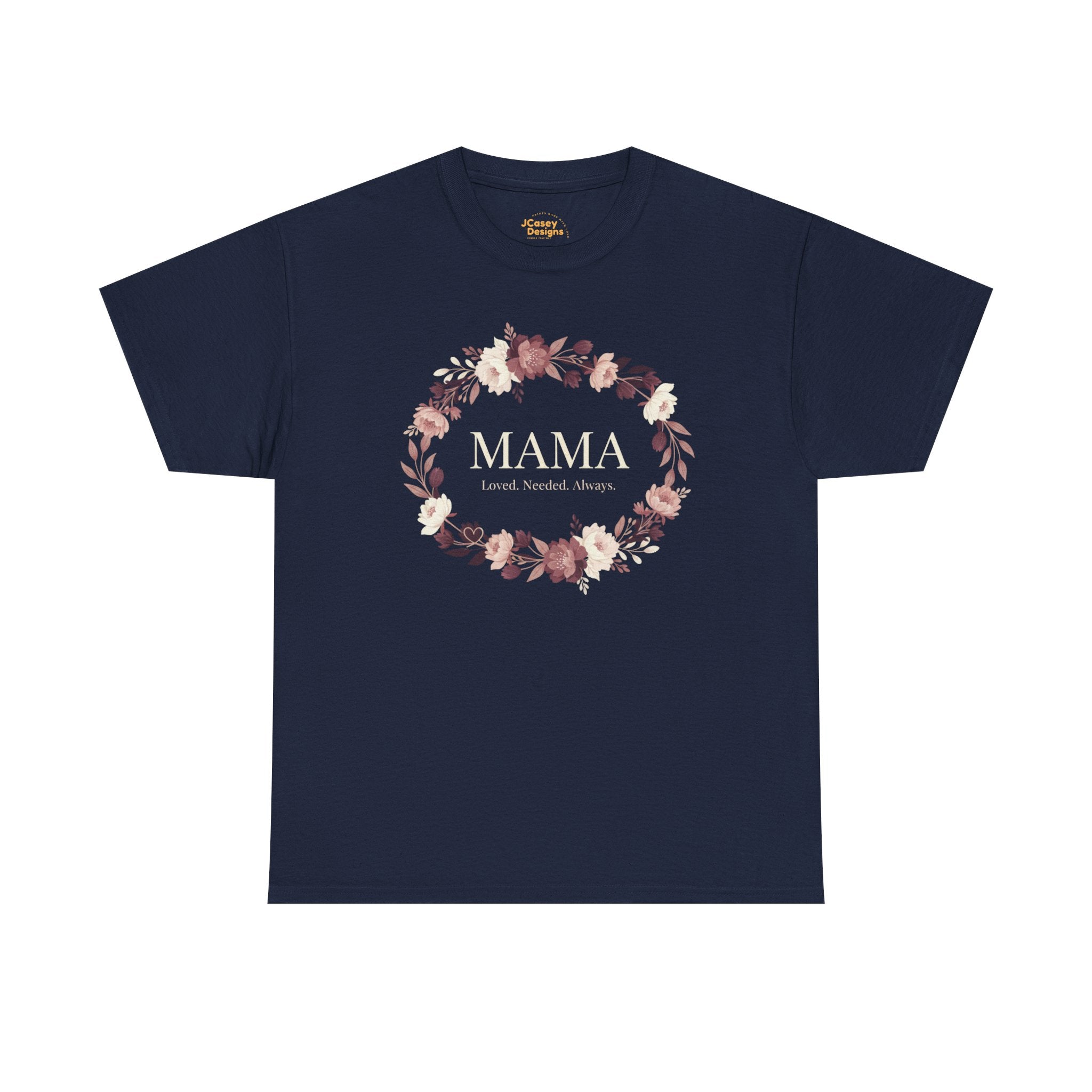 Mama Floral Tee — “My Heart Is Full” Mother's Day Shirt