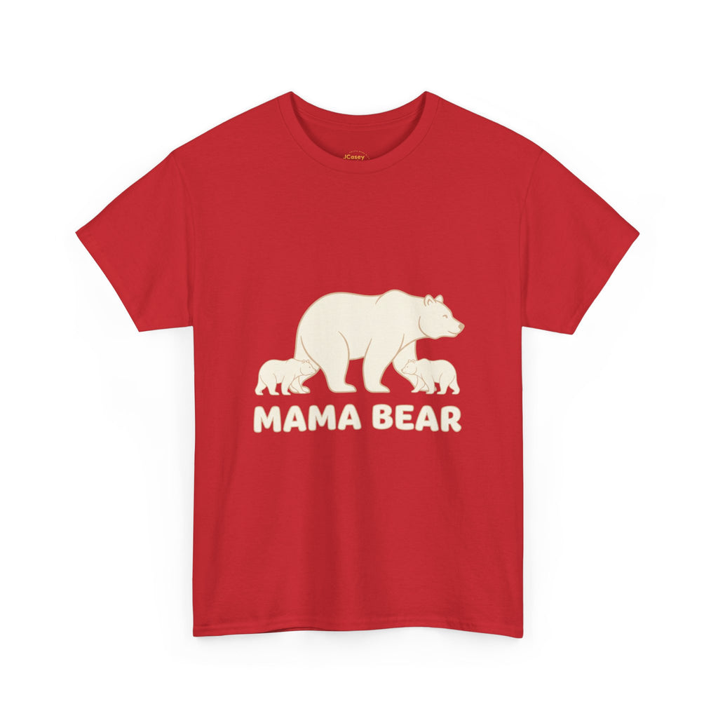 Mama Bear T-Shirt — "My Heart Is Full" Mom Graphic Tee