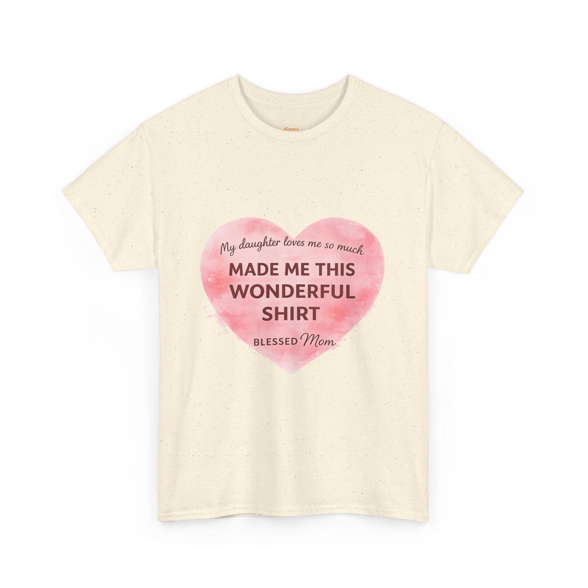 Blessed Mom Heart Shirt – Gift from Daughter