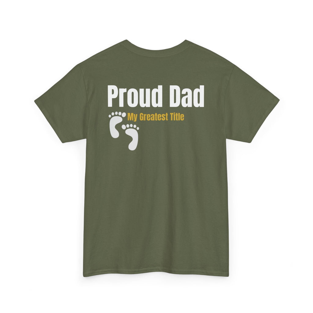 Fixer of All Things Tee — "If Dad Can't Fix It... We're All in Trouble" Dad T-Shirt (Proud Dad)