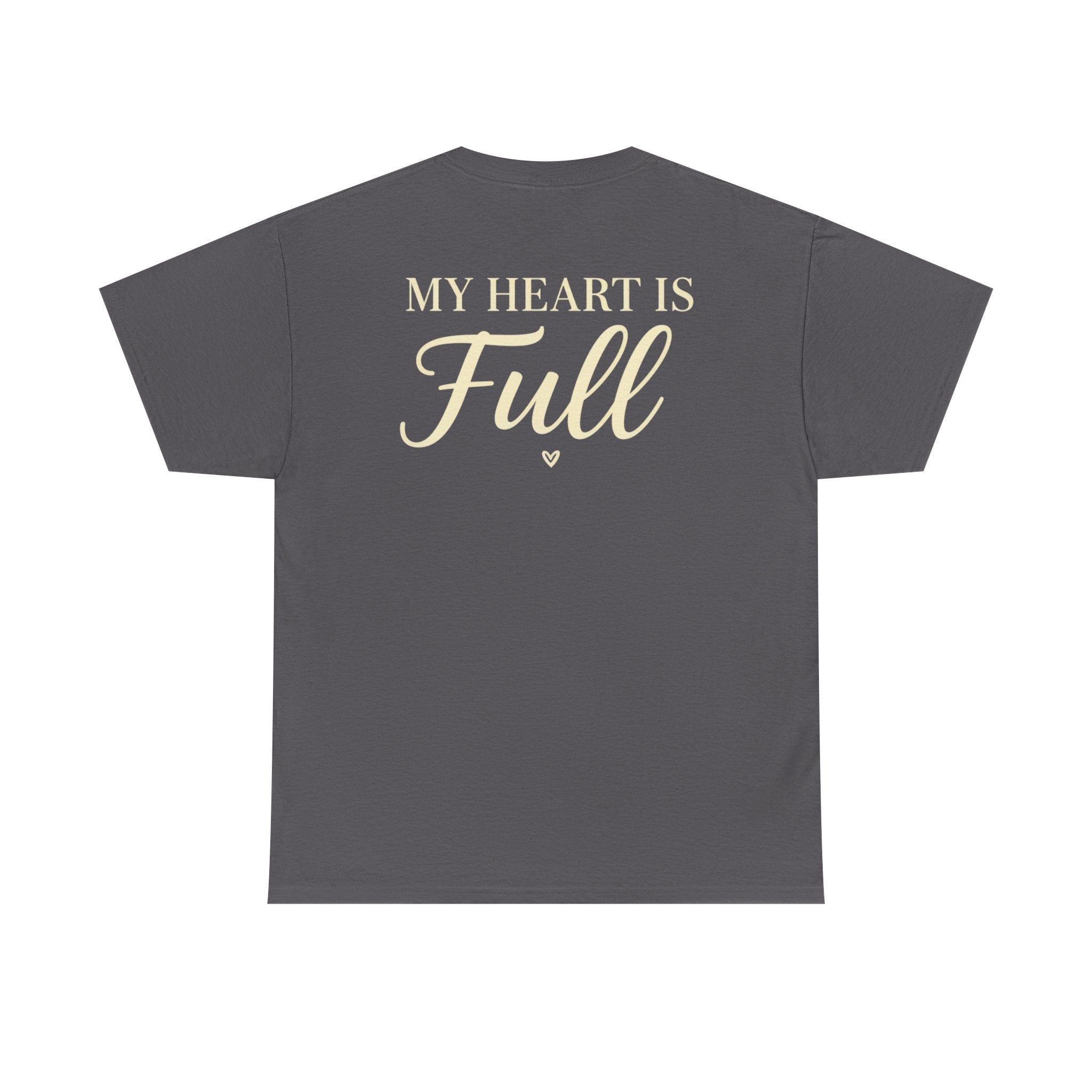 Mama Bear T-Shirt — "My Heart Is Full" Mom Graphic Tee