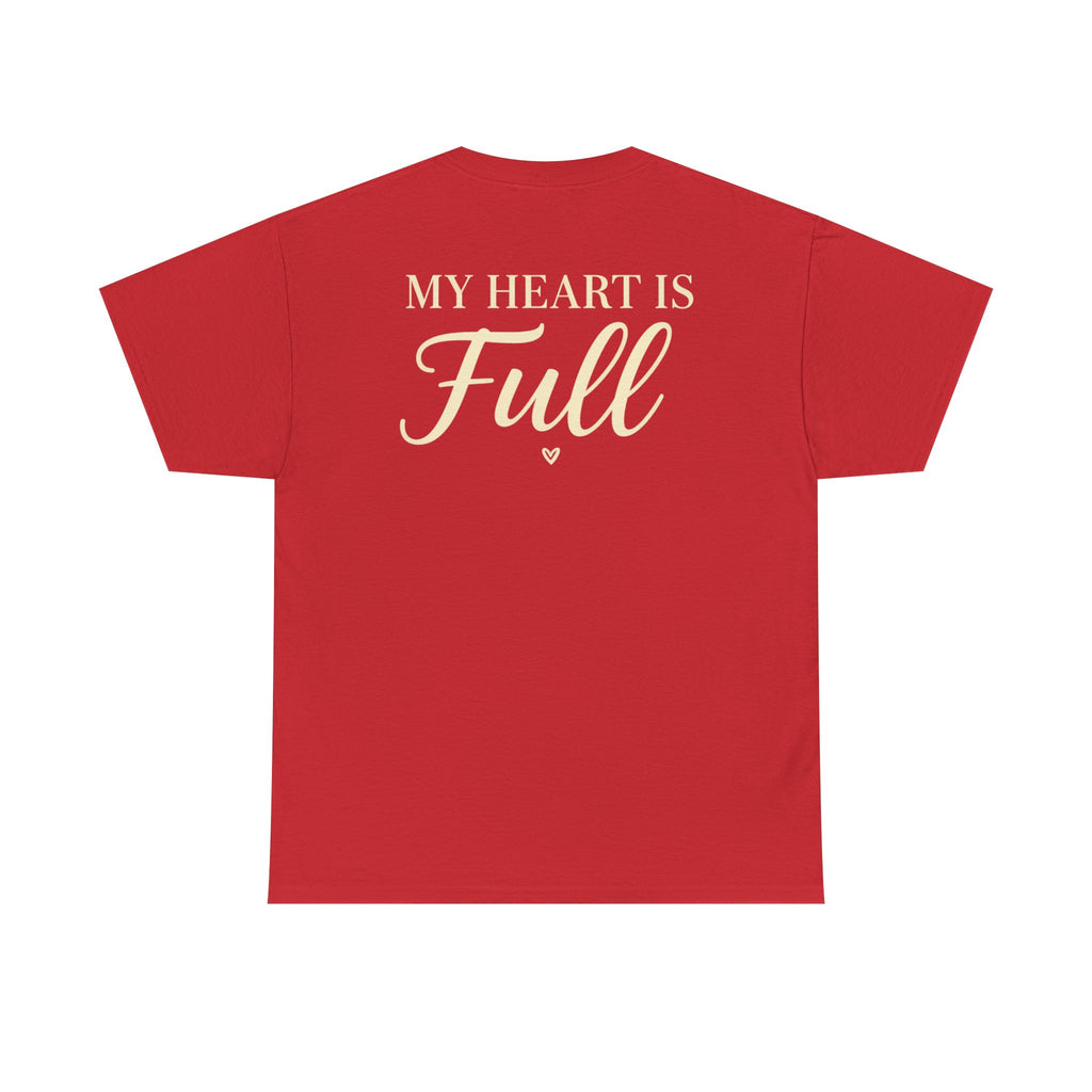 Mom My Guiding Light T‑Shirt — 'My Heart Is Full' Mother's Day Tee