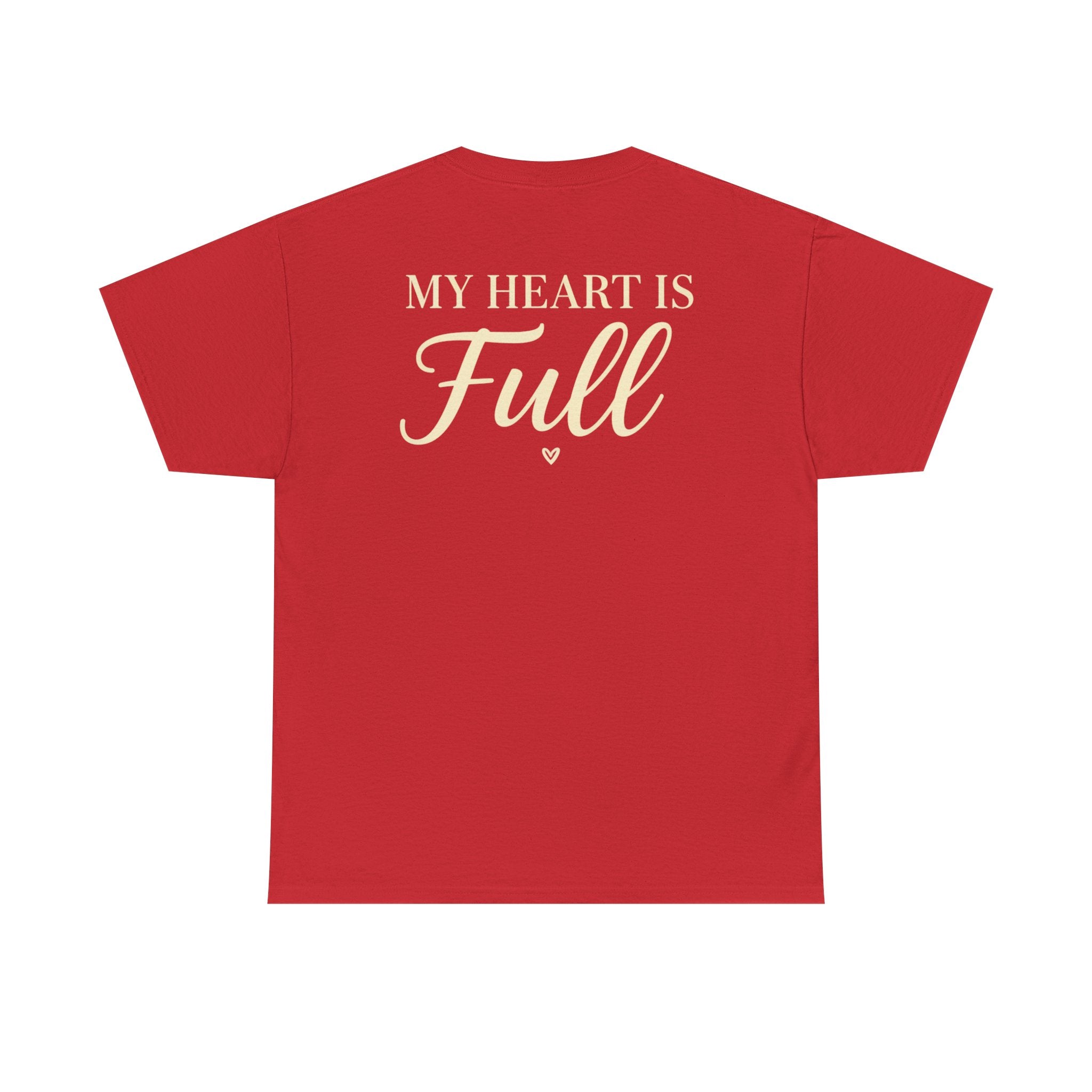 Mom My Guiding Light T‑Shirt — 'My Heart Is Full' Mother's Day Tee